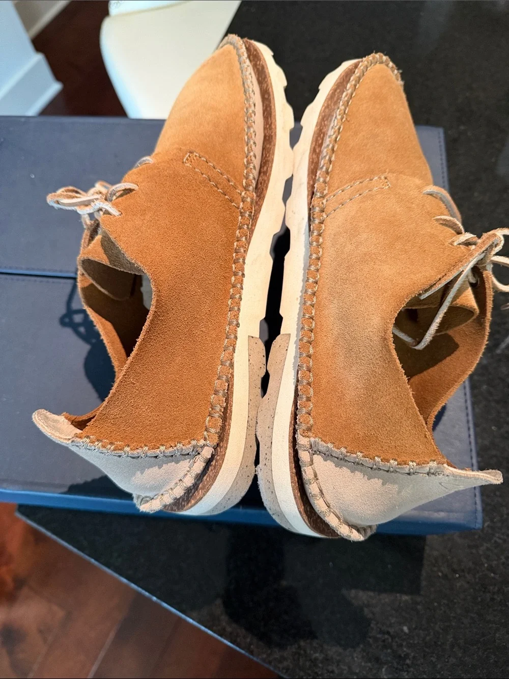 Clarks Men’s Suede Chukka Boots in Tan